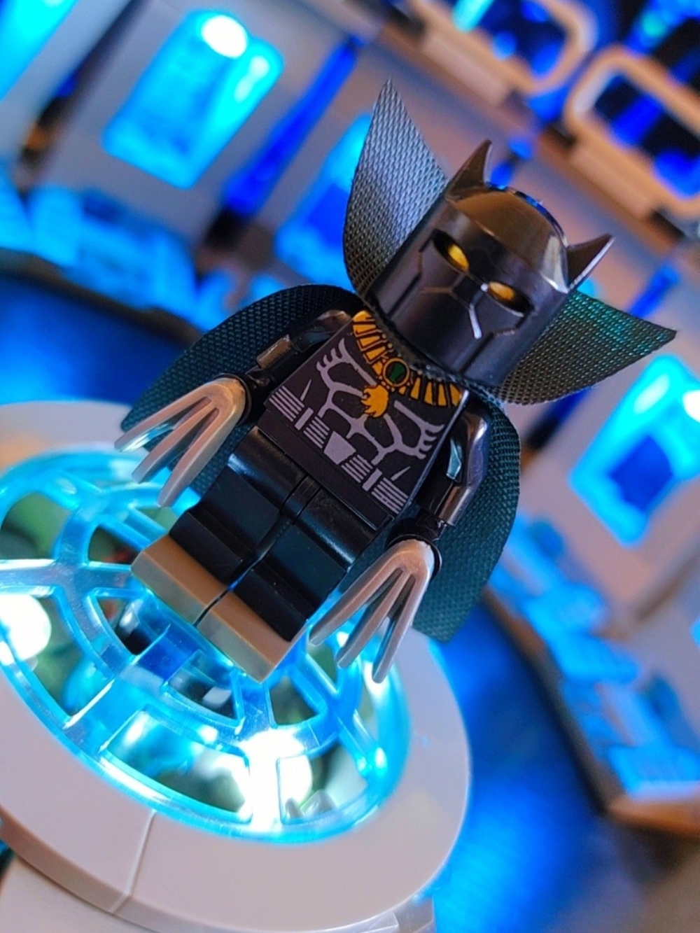 Black Panther Minifigure Lego Compatible